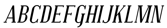 Covington Italic Font UPPERCASE