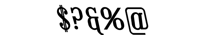 Covington Rev Bold Italic Font OTHER CHARS