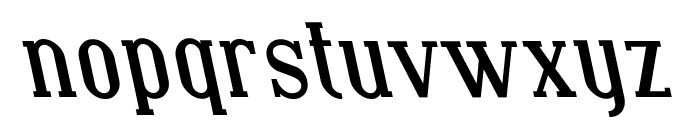 Covington Rev Bold Italic Font LOWERCASE