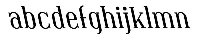 Covington Rev Italic Font LOWERCASE