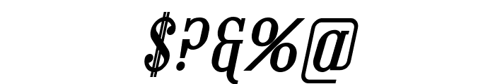 Covington SC Bold Italic Font OTHER CHARS