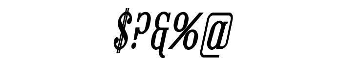 Covington SC Cond Bold Italic Font OTHER CHARS