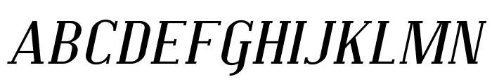 Covington SC Exp Italic Font LOWERCASE