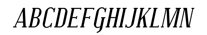 Covington SC Italic Font LOWERCASE