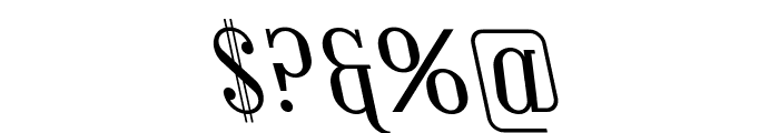 Covington SC Rev Italic Font OTHER CHARS