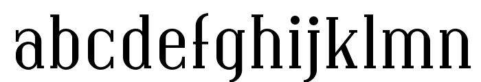 Covington Font LOWERCASE