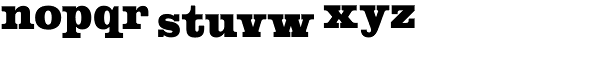 Cowboy Rodeo Font LOWERCASE