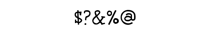 Coyotris Serif Font OTHER CHARS