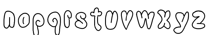 cool balloons Font LOWERCASE