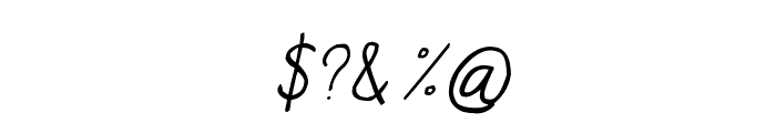 CRU-Chaipot-handwritten-ltalic Font OTHER CHARS