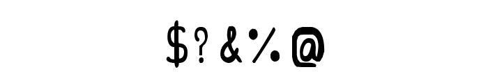 CRU-Jariya-Hand-Written-Bold Font OTHER CHARS