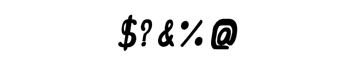 CRU-Jariya-Hand-Written- italic-Bold Font OTHER CHARS
