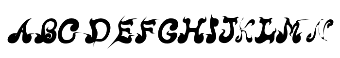 CRU-Nonthawat-Bold Italic Font UPPERCASE