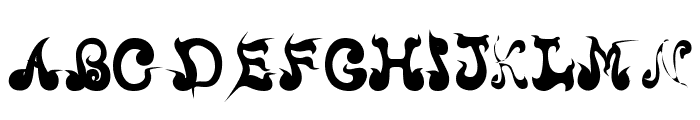 CRU-Nonthawat-Bold Font UPPERCASE
