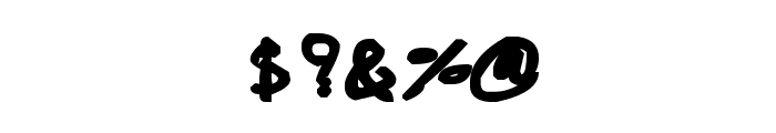 CRU-Pharit-Hand-WrittenBold Font OTHER CHARS