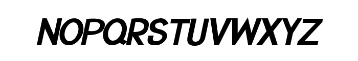 CRU-Suttinee-Bold-Italic Font UPPERCASE