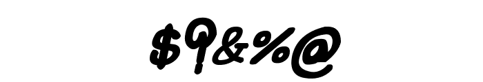 CRU-Suttinee-Hand-Written-Bold Font OTHER CHARS