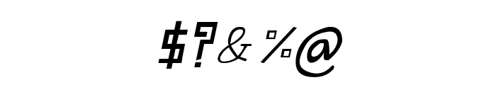 CRU-Suttinee-Italic Font OTHER CHARS