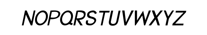 CRU-Suttinee-Italic Font UPPERCASE