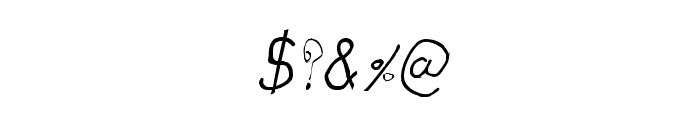 CRU-Todsaporn-Hand-Written-Bold-Italic Font OTHER CHARS
