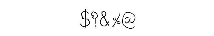 CRU-Todsaporn-Hand-Written Font OTHER CHARS