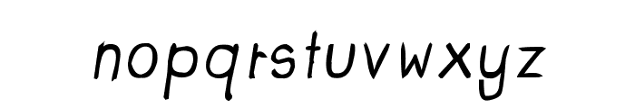 CRU-dissaramas-Hand-Written Bold Italic Font LOWERCASE