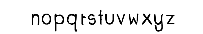 CRU-dissaramas-Hand-Written Bold Font LOWERCASE