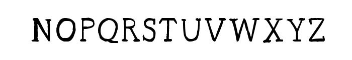 CRU-sittirong Font UPPERCASE
