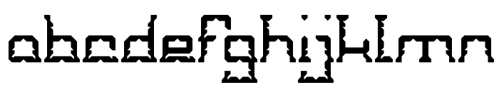 CRYSTAL Soldier Font LOWERCASE