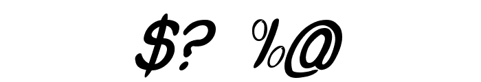 Crash  Test Italic Font OTHER CHARS