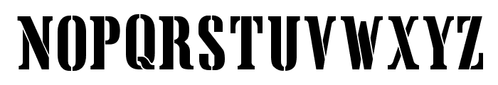 Crate Font LOWERCASE