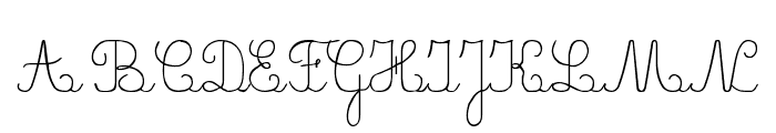 CrayonL Font UPPERCASE