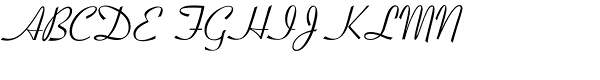 Crestwood™ Font UPPERCASE