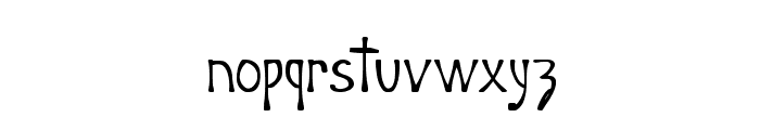 Crisp Font LOWERCASE