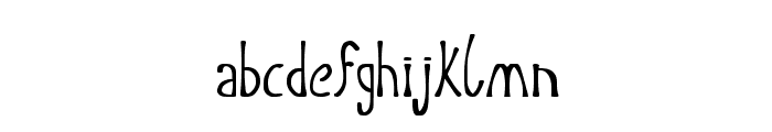 Crispy Font LOWERCASE