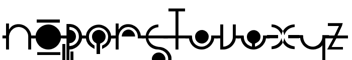 Cropograph Font UPPERCASE
