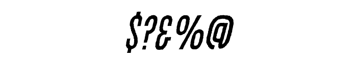 CryptCreep BB Italic Font OTHER CHARS
