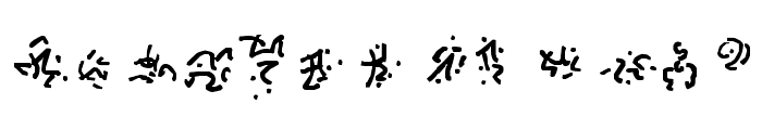 Cthulhu Runes Font LOWERCASE