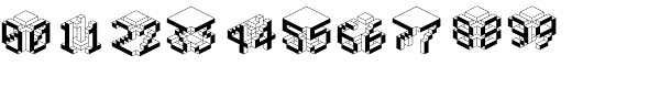 Cubes Font OTHER CHARS
