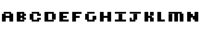 CubicFive18 Font LOWERCASE