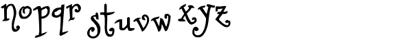Cuento Serif Bold Swash Font LOWERCASE
