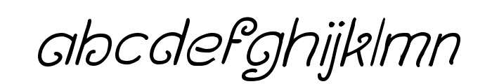 Curlmudgeon Italic Font LOWERCASE