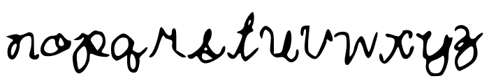 Curlytint_Font Font LOWERCASE