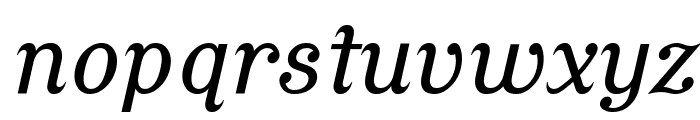 Cursive Serif Font LOWERCASE