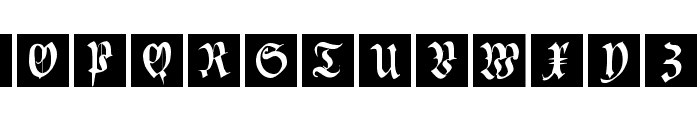 CuxInitials Font LOWERCASE