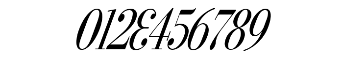 Cyberia Condensed Italic Font OTHER CHARS