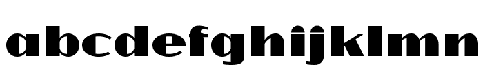 Cyklop-Regular Font LOWERCASE
