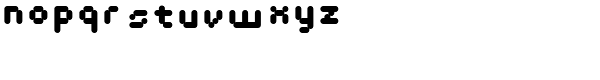 Cypher 4 Bold Font LOWERCASE