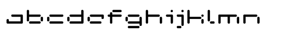 Cypher 7 Regular Font LOWERCASE