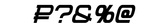 Cyrillian Bold Italic Font OTHER CHARS